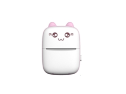 Impressora Térmica De Adesivos Para Celular Com Bluetooth C9 Meow Meow Versão 1 Rolo Slowmoose