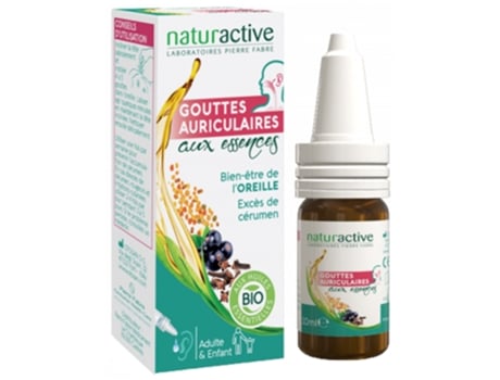 Gotas para os ouvidos com essências 10 ml NATURACTIVE
