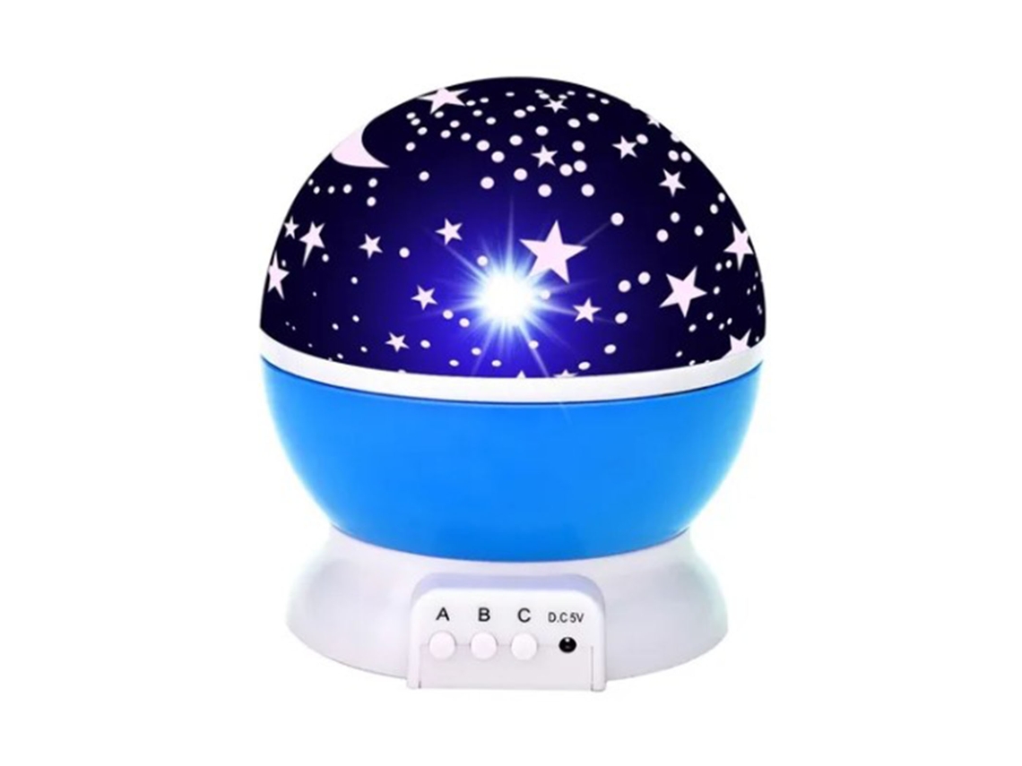 Projetor de Estrelas Luz Noturna Led Colorida Super Brilhante para Crianças Presente Romântico