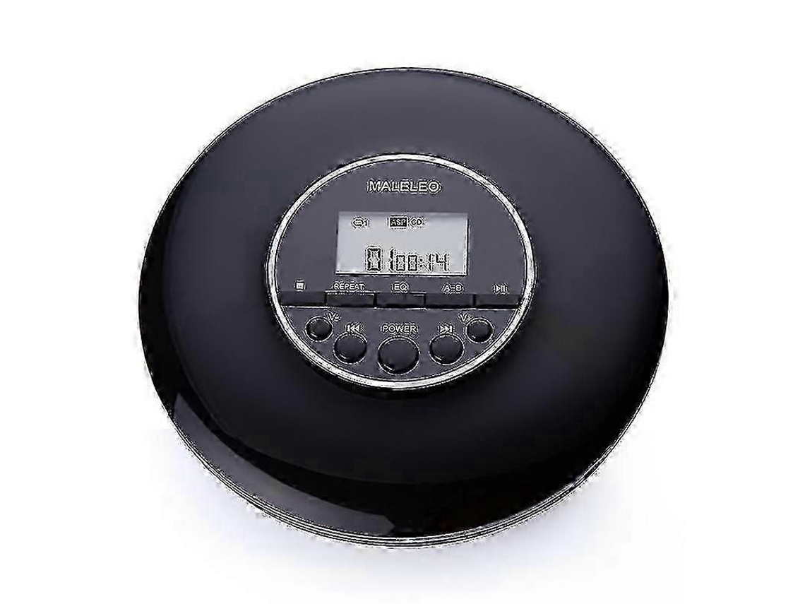Leitor de Cd Portátil Hi fi com Proteção Anti pulos e Tela Lcd Inclui Fones de Ouvido 2025 TAISHENGDA