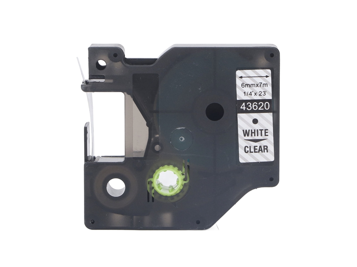 Cinta Para Etiquetadora 6mm Pet Transparente Resistente À Água E Óleo Para Lmpc 16596 Lm150 Lm450 Lm350