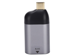 Aetheria adaptador Type c para Porta de Rede Gigabit Rj45 com Carcaca de Liga de Alumínio para Windows Android os X
