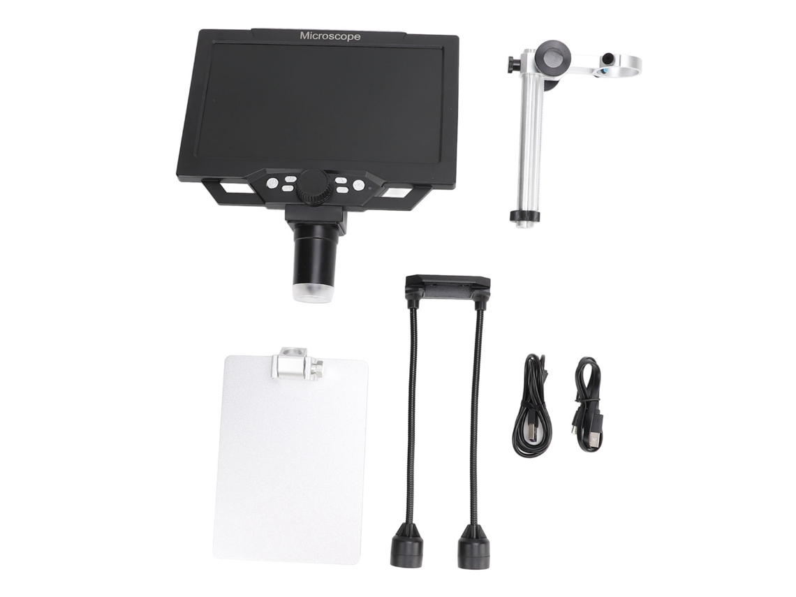 Microscópio Digital Lcd 9 Polegadas 12mp 1600x
