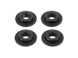 Mali 4 Adaptadores de Aro de Roda Alumínio para Carro Rc Traxxas Udr 1/7 Gaxeta Durável Preto