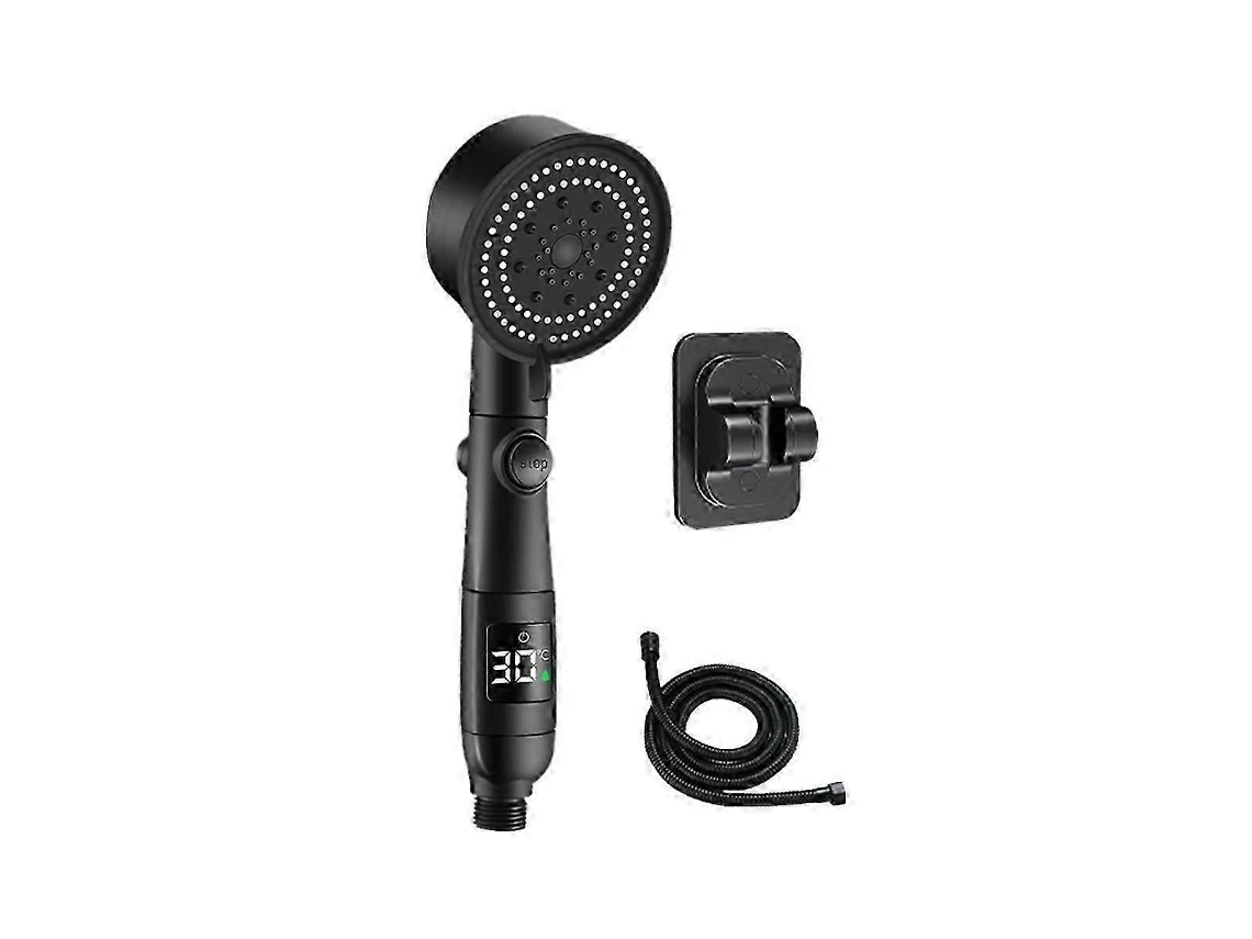 Chuveiro Com Display Digital Led, 5 Modos De Temperatura E Motor Turbo