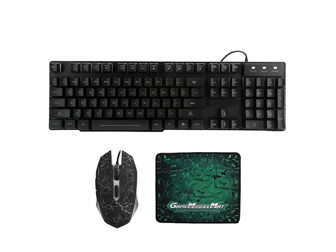 Teclado e Rato Rgb T6 LAXISCREED Usb