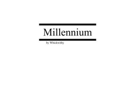 Livro Millennium de Whickwithy (Inglês)
