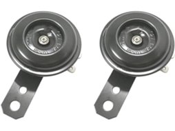 Haut-parleur Radio Signal De Haut-parleur Rond Et Fort Universel Para Moto, 2 Peças, 12v, 1,5 A, 105db