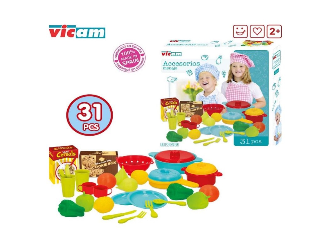 Conjunto de acessórios de cozinha Vicam de 31 peças P25vicam