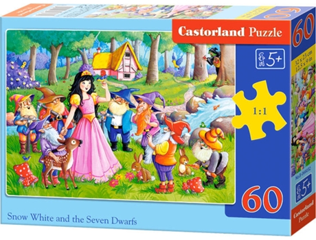 Puzzle  Snow White and the 7 Dwarfs (60 Peças)