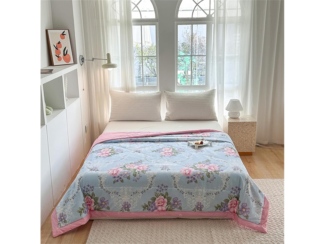 Colcha Acolchoada Fansu 2 5 Tog em Algodão Ideal para Ar Condicionado com Enchimento Sofá e Outras Comodidades