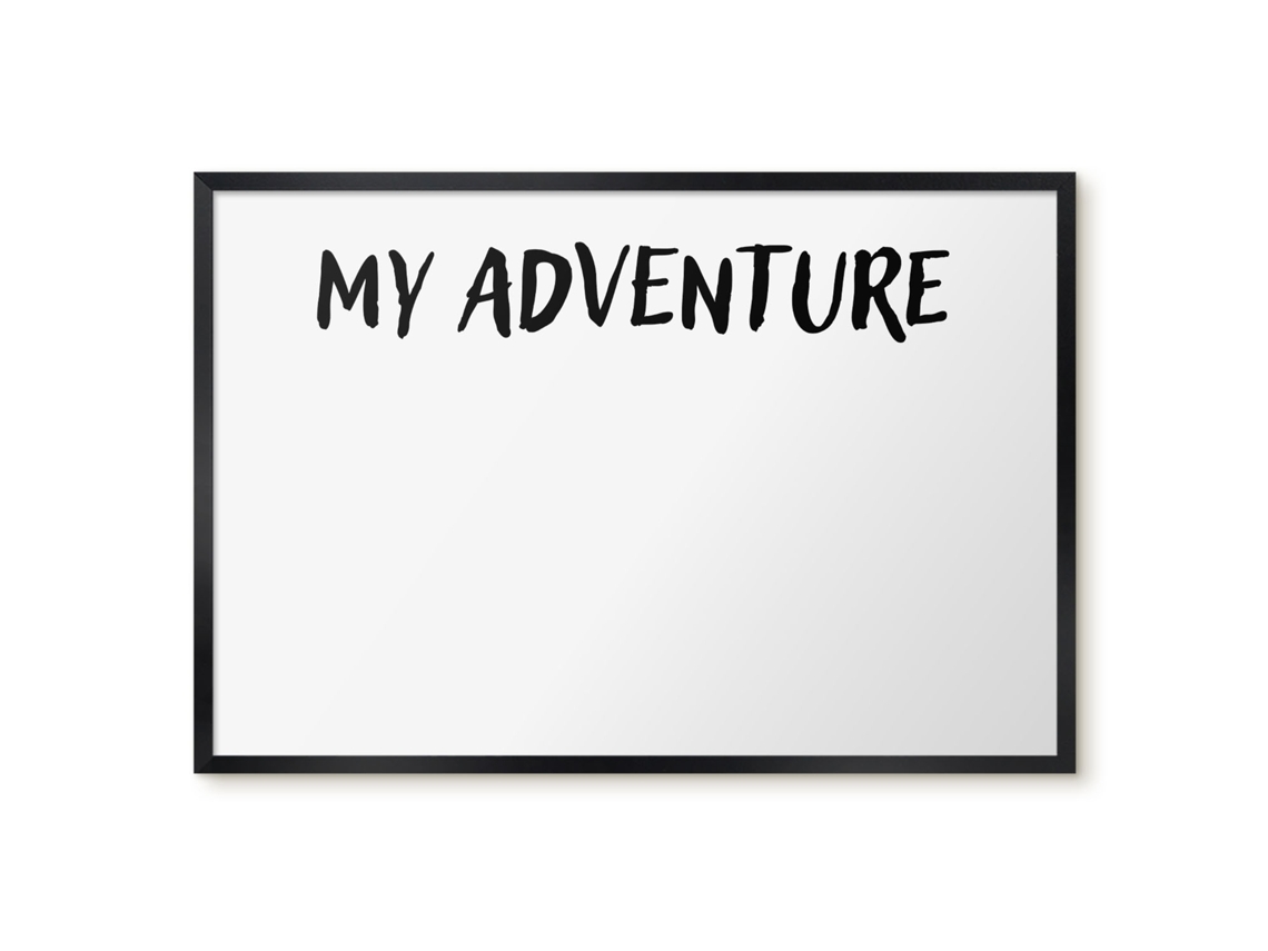 Magnetic Board For Wall My Adventure For The Bedroom Espelharte (60x40 Cm)