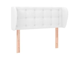 Headboard, Headboards Vidaxl Branco Couro Artificial (93 X 23 X 78/88 Cm)