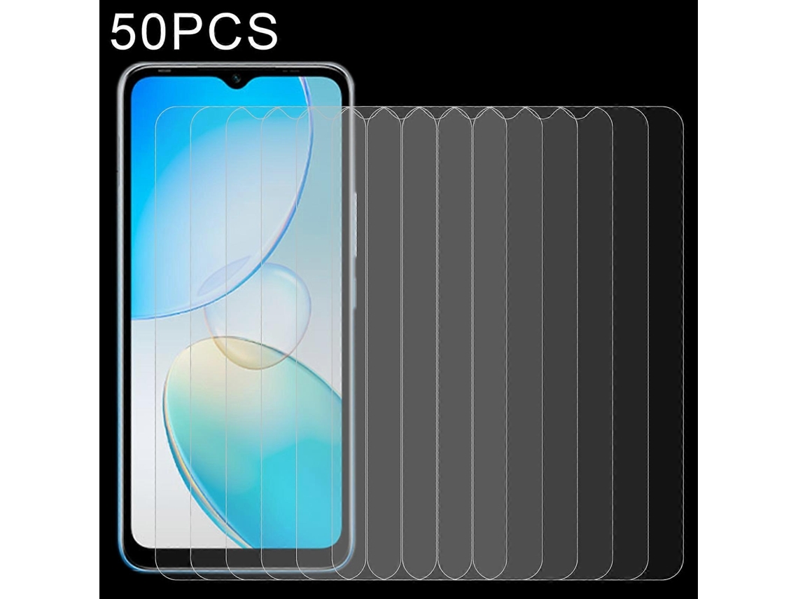 50 Unidades De Película De Vidro Temperado 9h 2.5d De 0,26 Mm Para Infinix Hot 12i (50 Unidades)