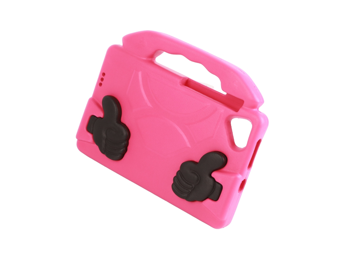 Capa De Proteção Eva Para Tablet Com Rotação De 360 Graus E Resistência A Impactos Cor Rosa Samsung Taba T220/t225
