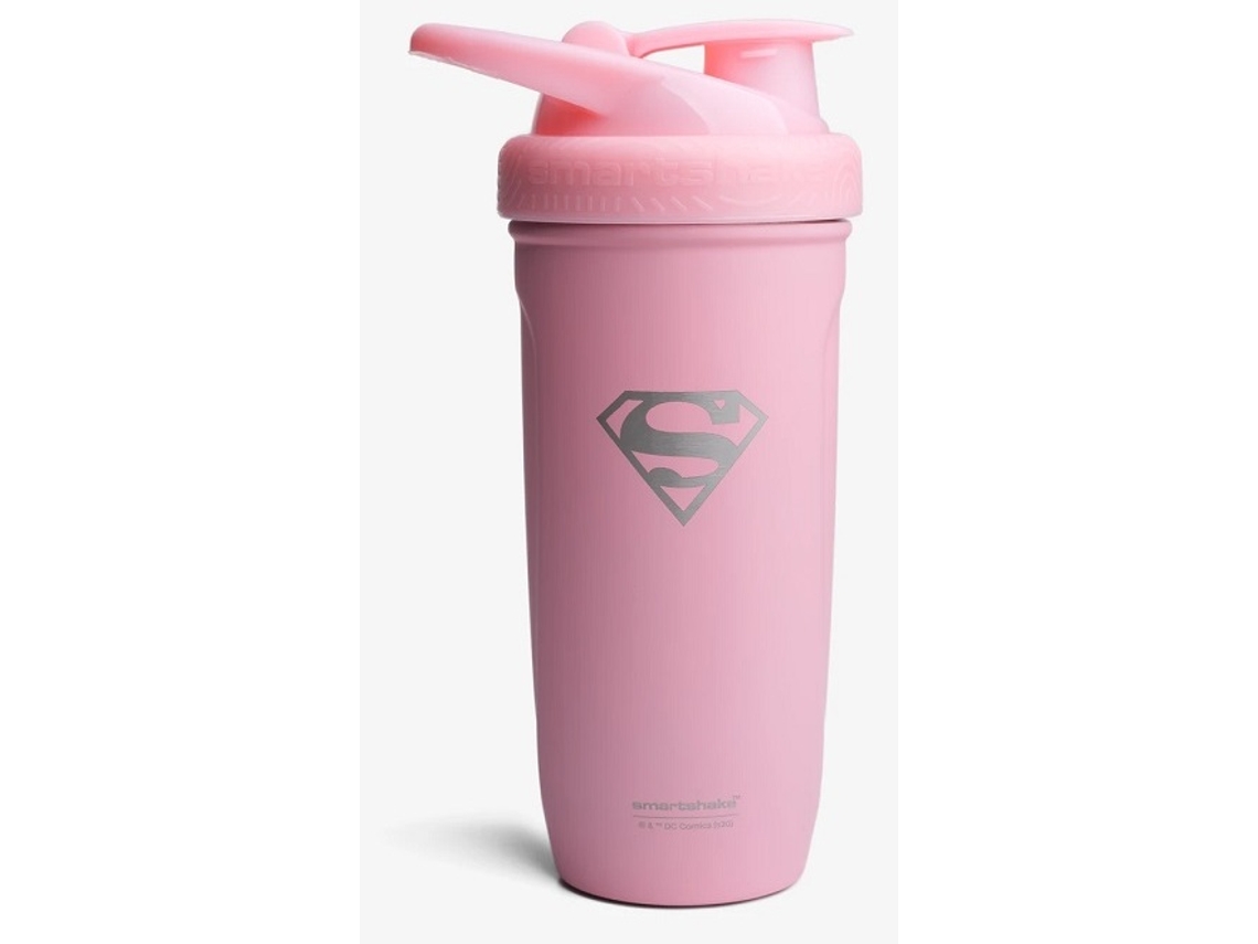 Reforce Aço Inoxidável Dc Comics Supergirl 900 Ml SMARTSHAKE