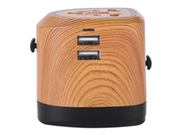 Hub Usb 2 Portas LAXISCREED 1500w Proteção Múltipla
