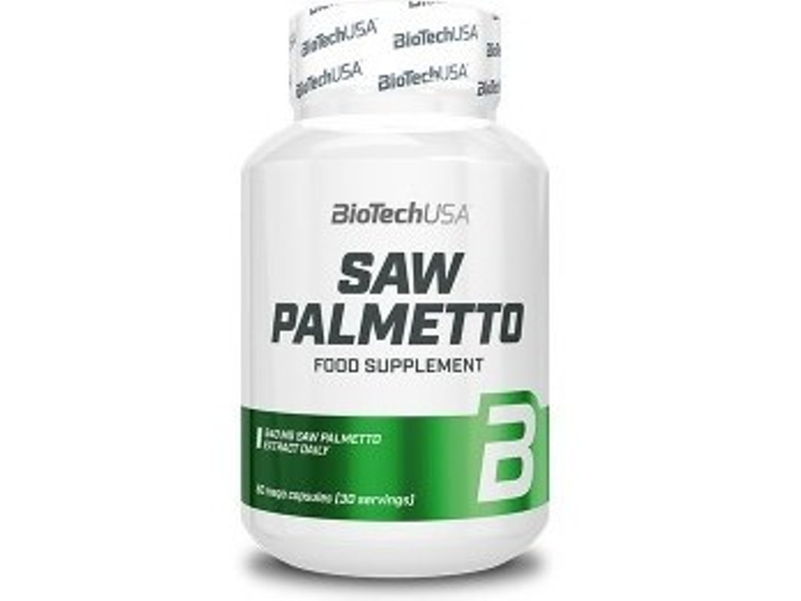 Suplemento Alimentar BIOTECHUSA Saw Palmetto (60 Caps - Cápsulas)