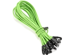 Pacote Com 10 Unidades, Mini Cintas Elásticas Para Bagagem, Cintas De Látex Para Bicicletas E Motocicletas(verde)