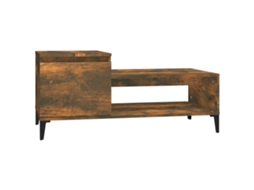 Mesa de Centro Derivados Madeira Carvalho Fumado MAISON EXCLUSIVE (100x50x45 cm)