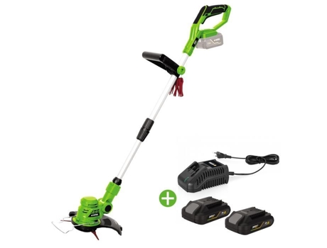 Cortador de Borda Sem Fio Vito Ego Li 20V 2 Baterias 2Ah Carregador Conjunto de 20 Lâminas de Corte VITO GARDEN