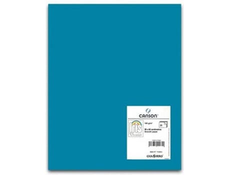 Cartolina  Azul (50 x 65 cm - 1 Unidade - 185 g/m²)