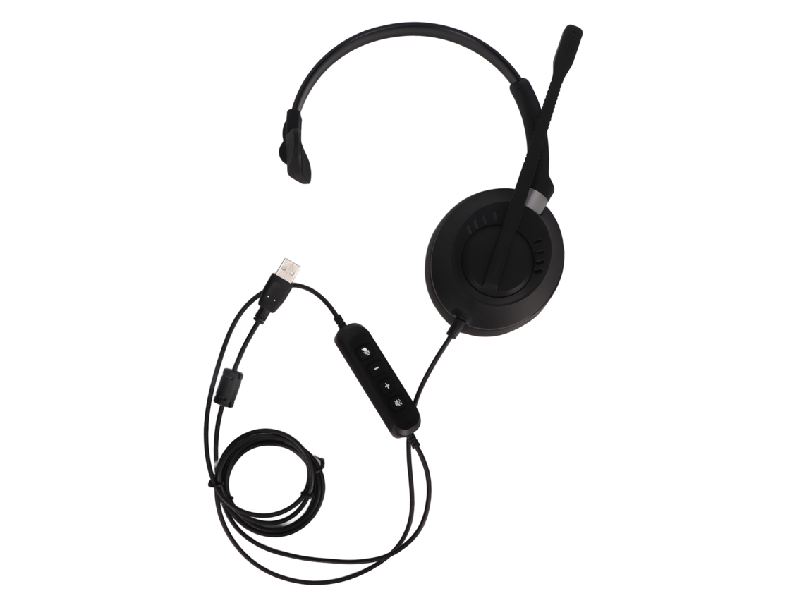 Auriculares Profesionales Con Cancelación de Ruido, Usb Hd, Control de Volumen Y Servicio Al Cliente.