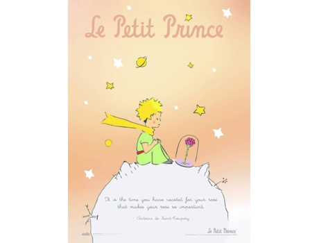 Print  30X40 cm  O Pequeno Principe Ingles