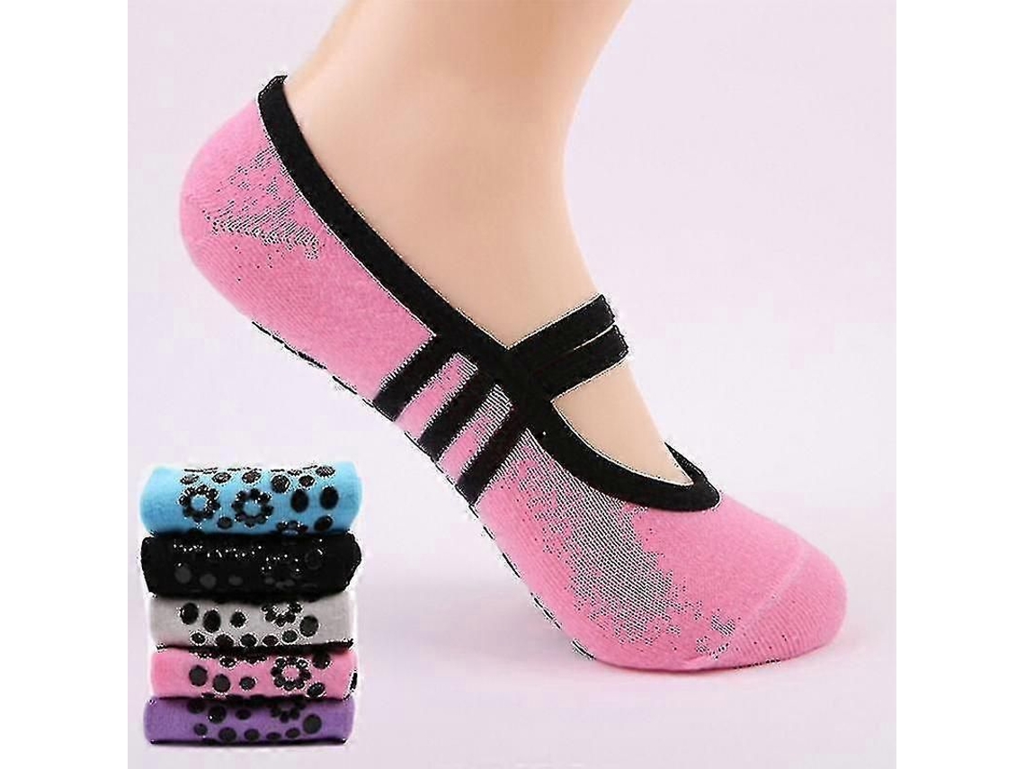 2026 calcetas de Tobillo de Algodón Transpirables Antideslizantes para Pilates Yoga Ballet Danza Deporte