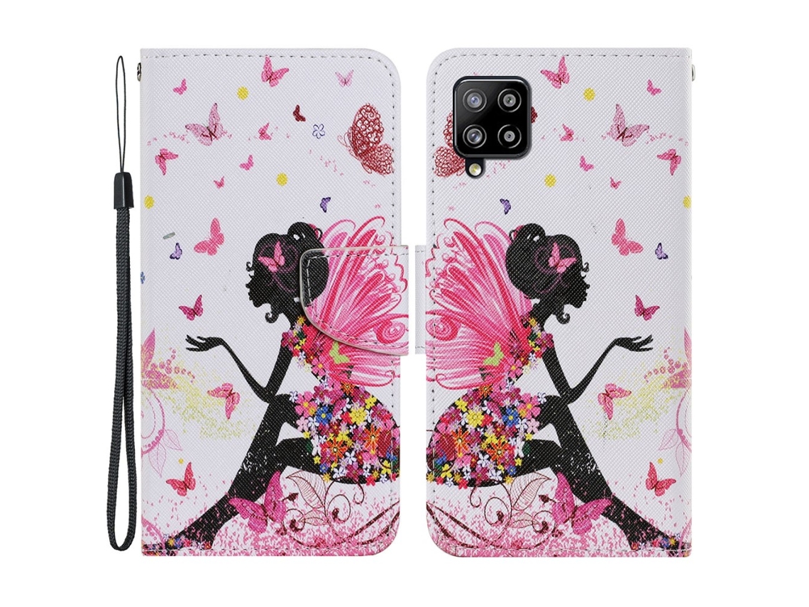 Capa Estampada Version Para Samsung Galaxy A22 Pele Sintética