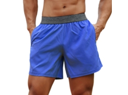 Shorts Esportivos Masculinos com Cintura Elástica S/MARCA