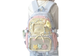 Laxiscreed Mochila Escolar Feminina 2026, Estilo Ins, Alta Capacidade Para Jovens Estudantes De Ensino Fundamental E Médio