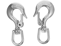 Ganchos Em Aço Inoxidável 304, Gancho De Carga Resistente, 2 Peças, An