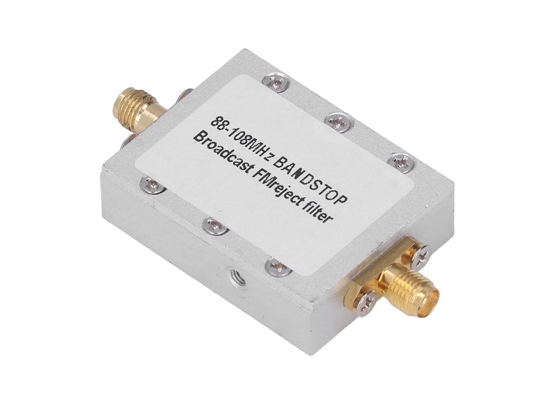 Filtro De Transmissão Fm Laxiscreed 88-108mhz Com Interface Sma Para Rádio E Transmissão De Sinais