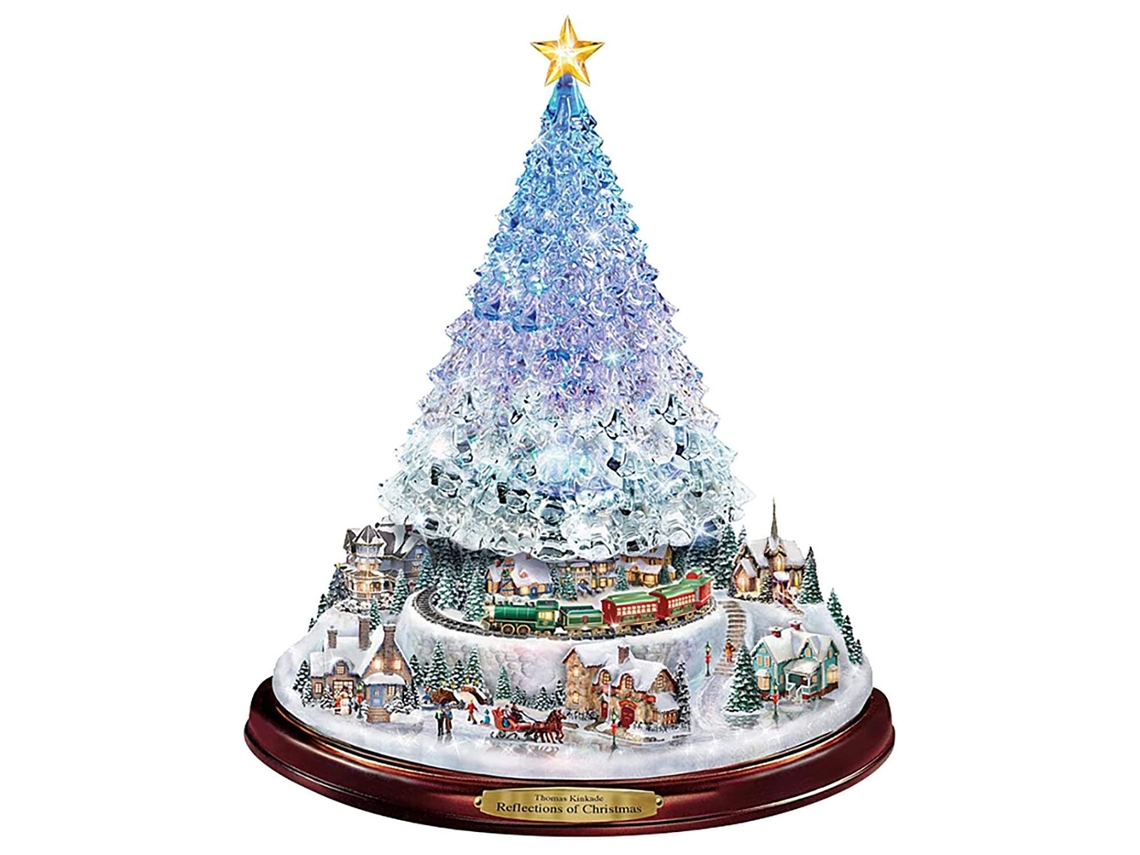 Decoração De Árvore De Natal Em Cristal
