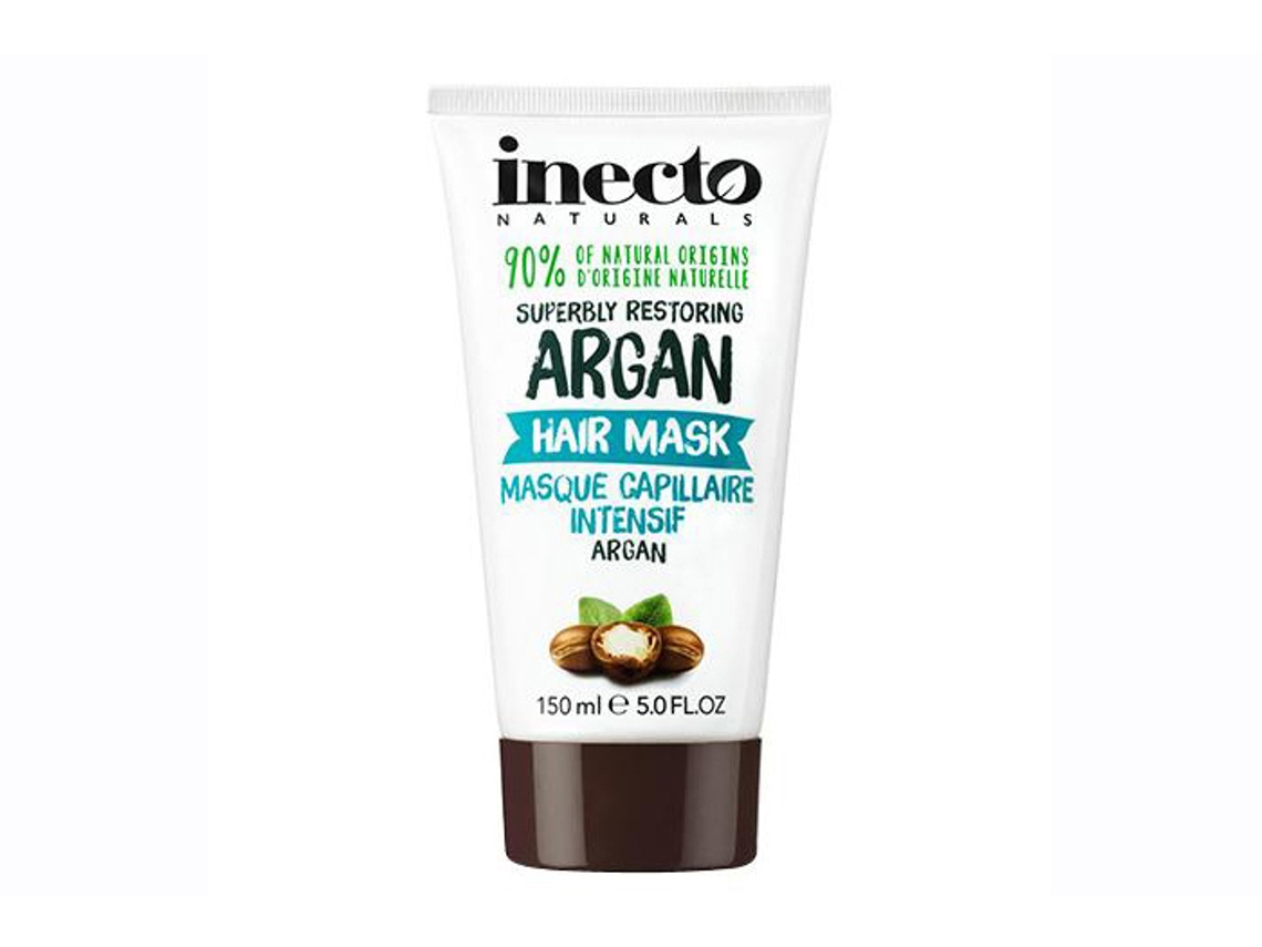 INECTO NATURALS Máscara Capilar Argan Magnificamente Restauradora 150 Ml