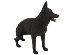 Primerox modelo de Cão Pastor Alemão Ornamento Simulação Alta Qualidade Pvc Decoração