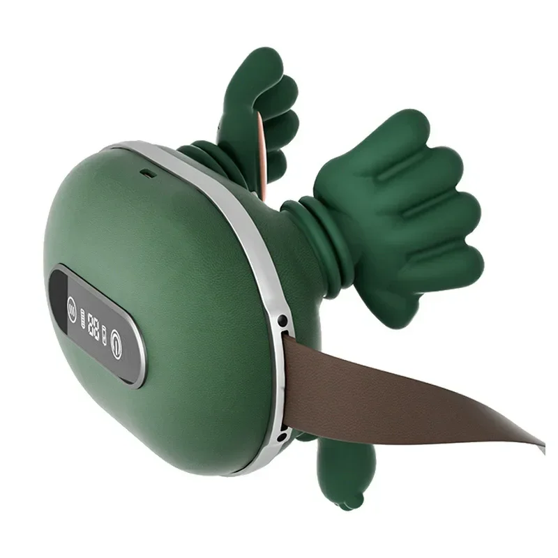 (verde) Massageador Elétrico Sem Fio Para Pescoço E Ombros Com Motor De Amassamento Para Ombros E Costas