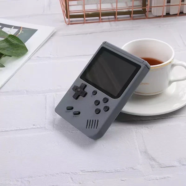 Console Portátil Retrô, Cinza AQUAFORGE
