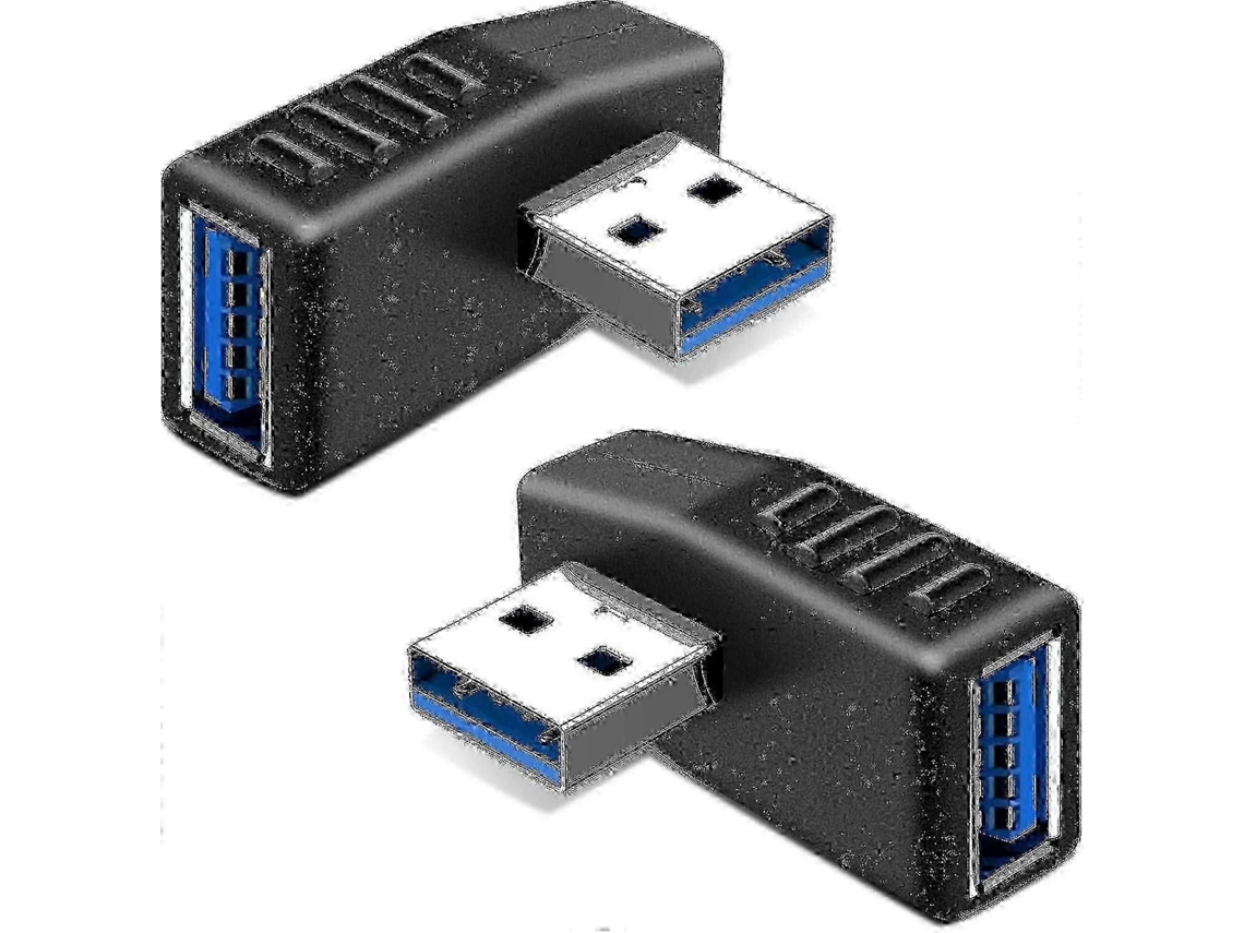 2 Peças Adaptador Angular Usb 3.0 Conector Angular Usb Xco