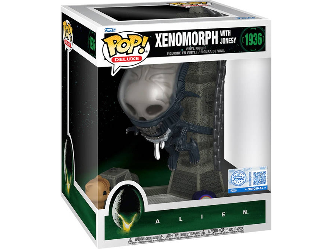 Figura FUNKO Pop! Deluxe: Alien - Xenomorph With Jonesy (Possível Chase)