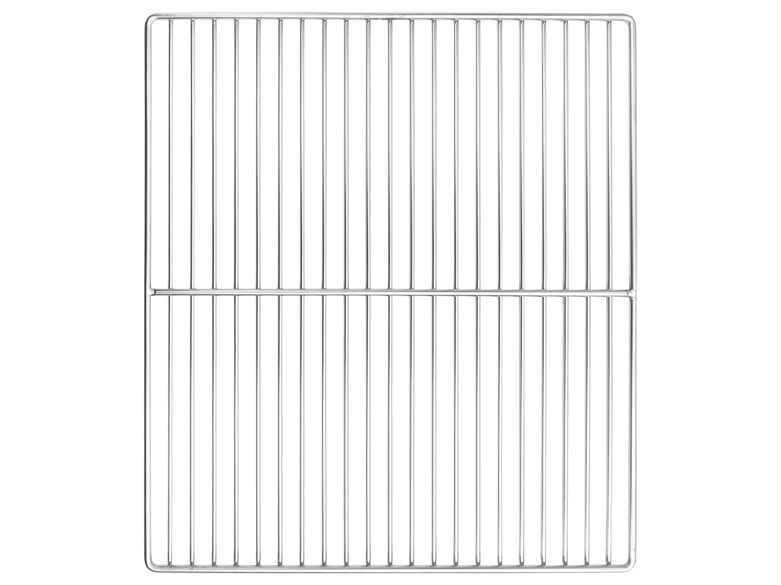 Conjunto 1 Grelha Para Churrasqueira Externa Vidaxl Prateado Aço Inoxidável (45 X 40 Cm)