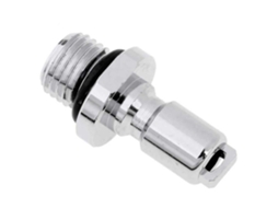 Conector para Bcd 3/8´´ Unf Macho Prateadometalsub