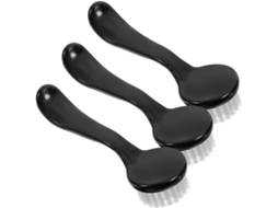 Escova Facial Manual Com Cerdas Macias De Nylon E Cabo De Pvc Para Limpeza Profunda Da Pele, Ideal