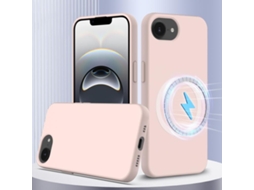 Capa De Silicone Com Magsafe Para Iphone 16e - À Prova De Choque E Resistente A Quedas