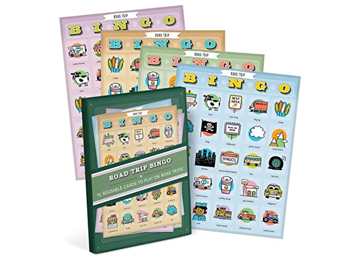 Livro Knock Knock Roadtrip Bingo, 12 Reusable Cards for Road Trips de Knock Knock (Inglês - Capa Dura)