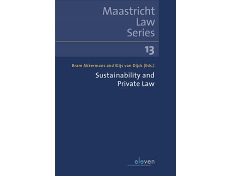 Livro Sustainability and Private Law de V A N Dijck Akkermans (Inglês)