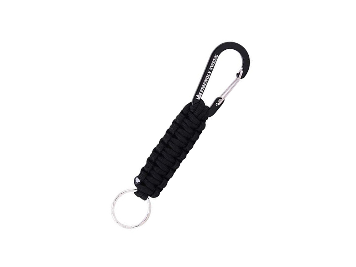 Chaveiro Paracord Black