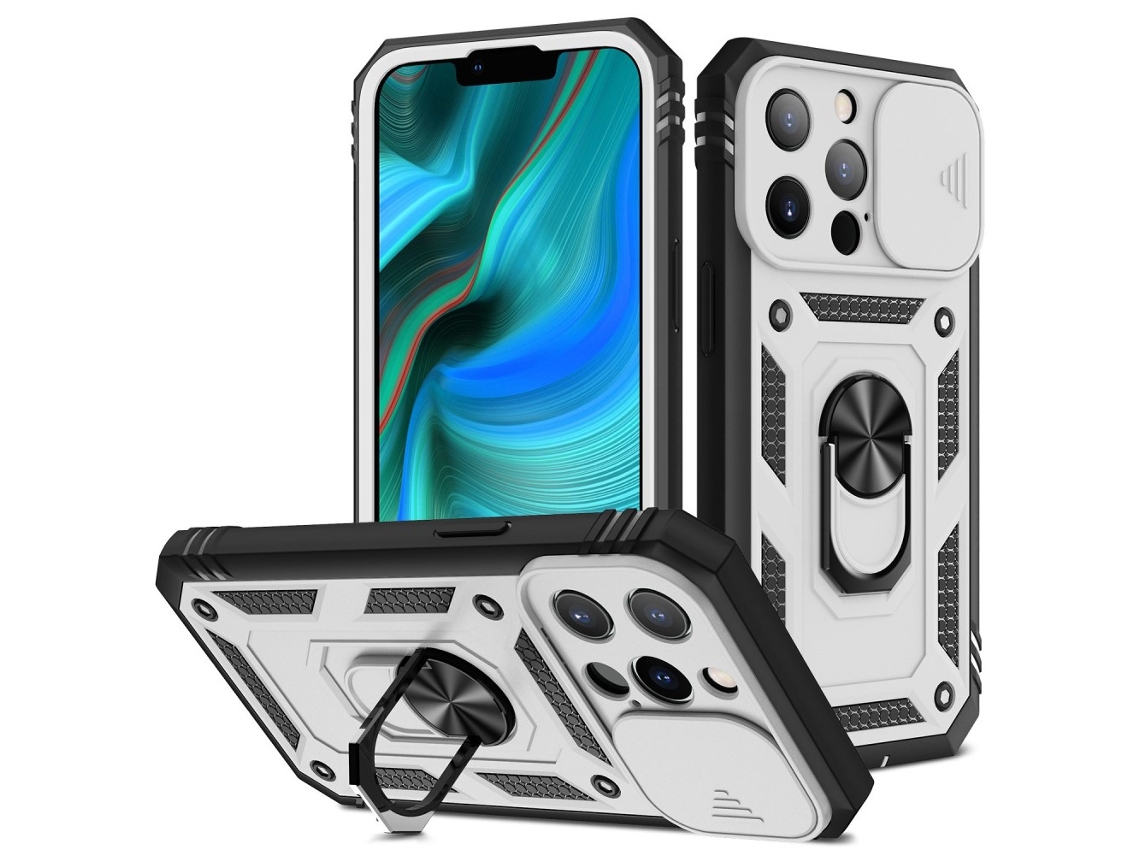 Suporte Casa Inch Para Iphone 13 Pro Max Pele Sintética Preto