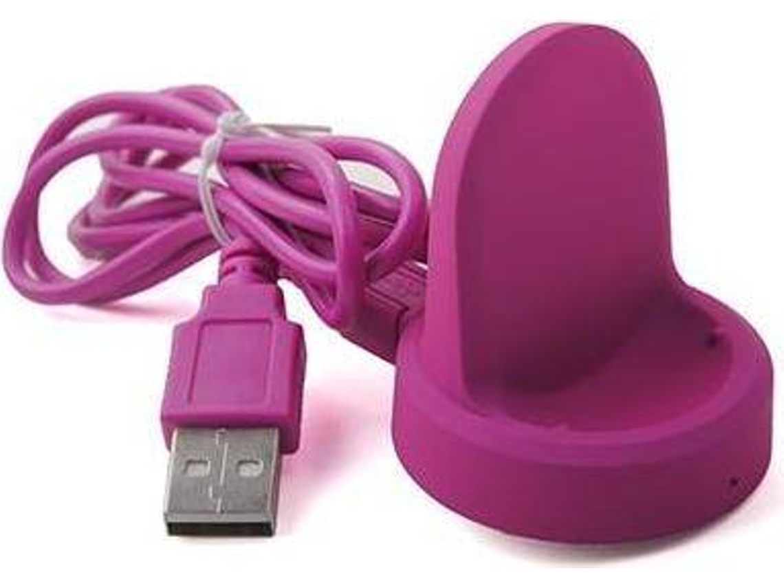 Carregador sem Fios Smartwatch JGB 32861464178-Purple (2A - Sem Fios - Roxo)
